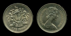 1 фунт 1983 г