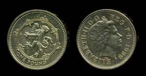 1 фунт 1999 г