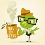 Идиома full of beans