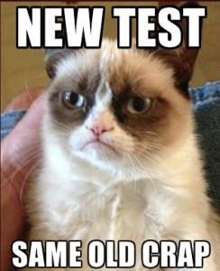 grumpy cat пишет тест